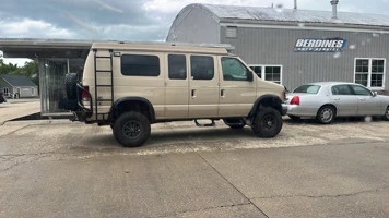 Truck Outside Shop