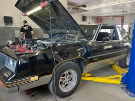 Classic Black Car